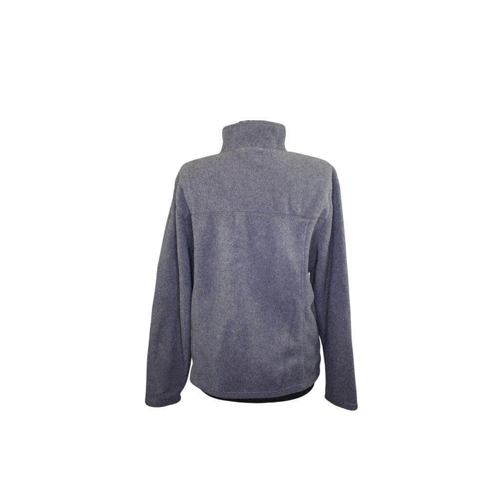L.L. Bean Gray Polartek Full Zip Fleece Jacket Lightweight Outdoor M Reg - Picture 2 of 4